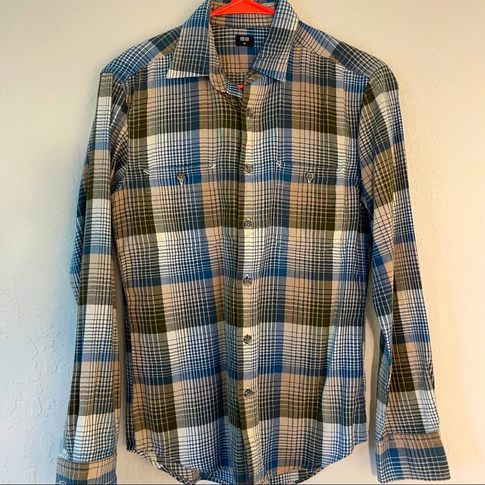 Grail-Worthy Plaid Uniqlo Flannel Oxford